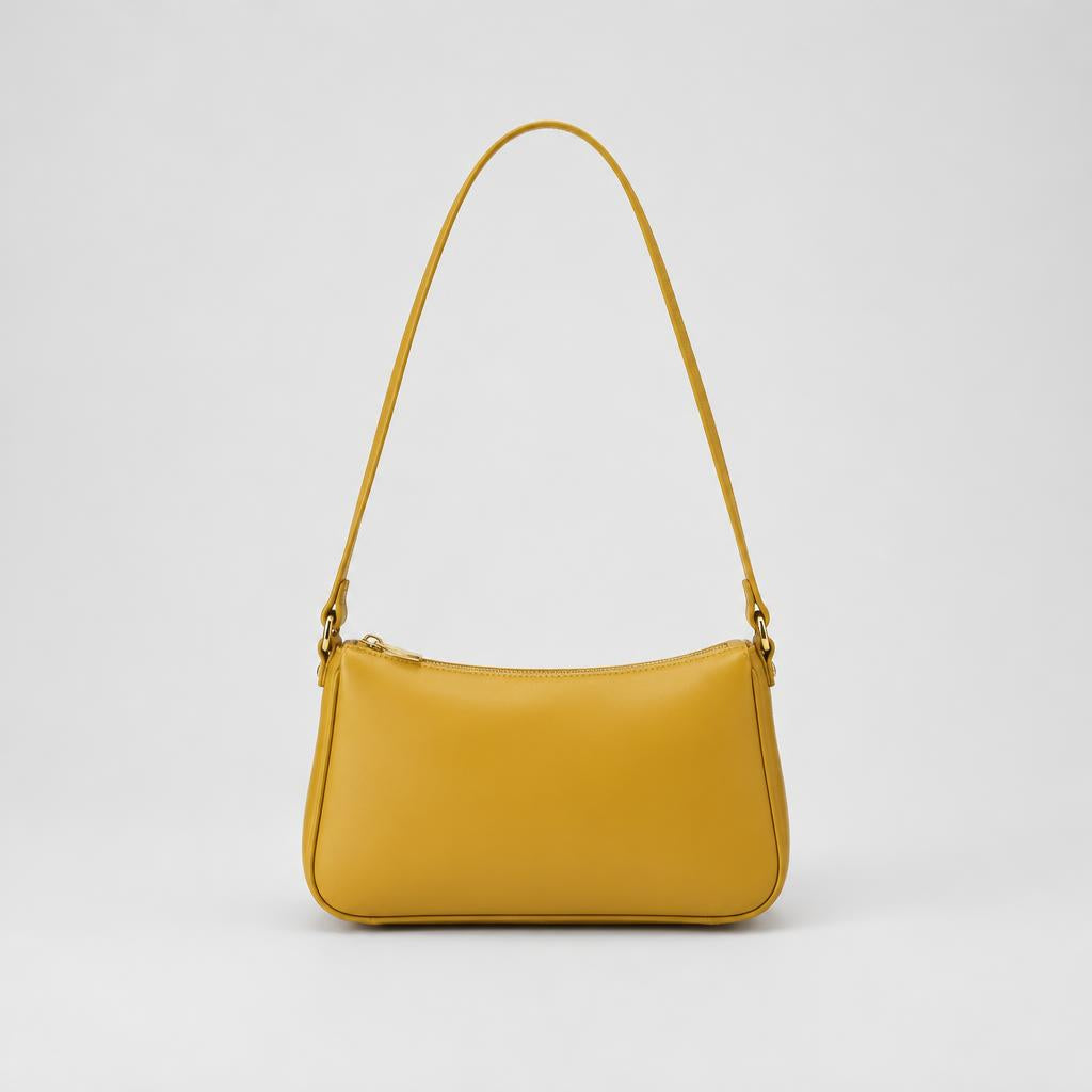 Bolso de Hombro Monelle Mostaza