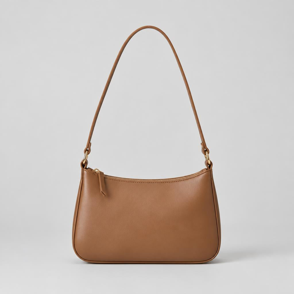 Bolso de Hombro Monelle Camel